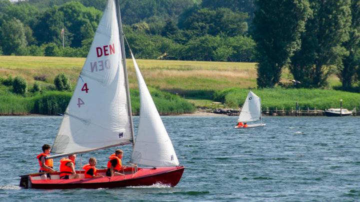 Sejlads på Thurø Spejdercenter